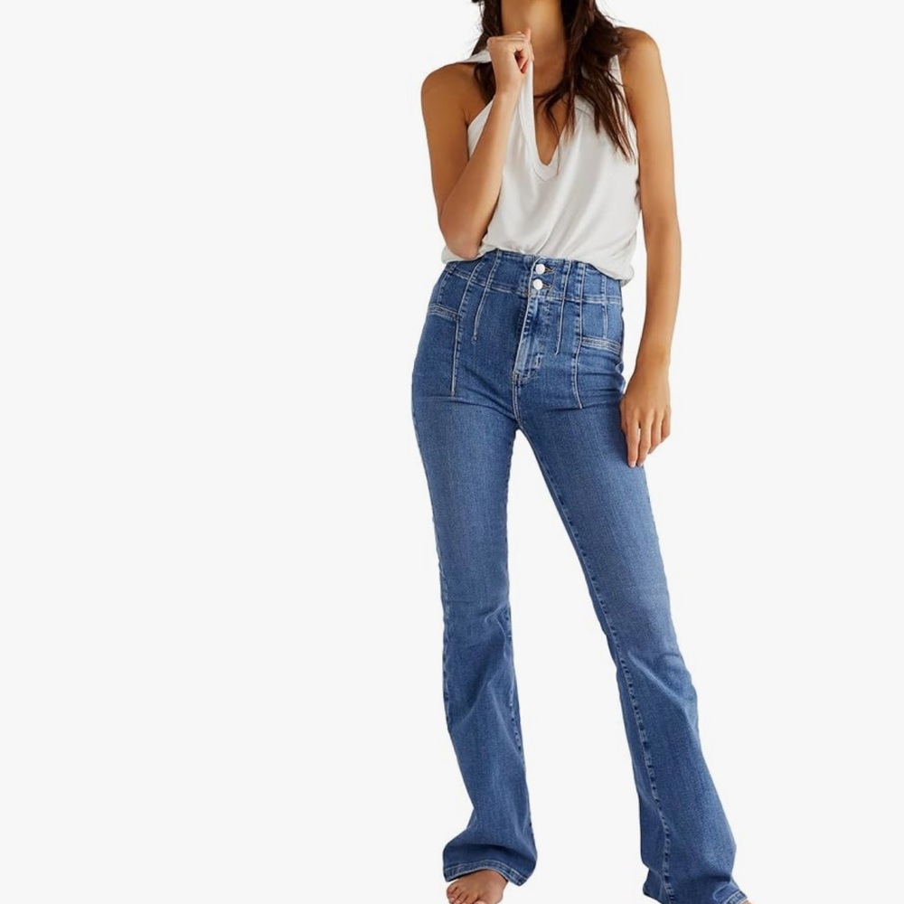 Free People Jayden High Rise Jeans